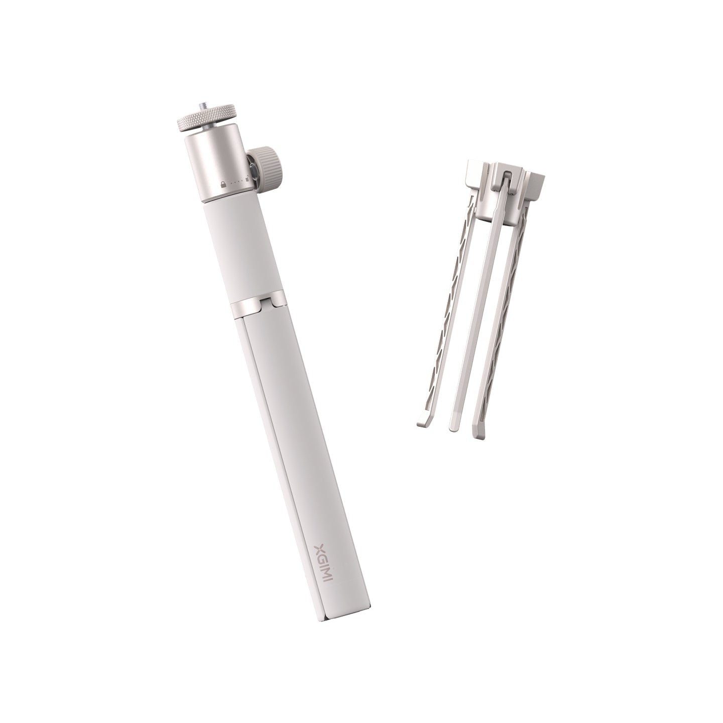 XGIMI ポータブルスタンド (ライトゴールド)は、HORIZON Pro、Elfin Flip、MoGo 3 Proなど、さまざまなプロジェクターを安定してサポートするためのデュアルスタンドモードを備えています。