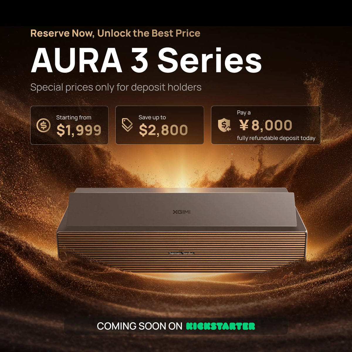 AURA 3 Series - Deposit Reservation