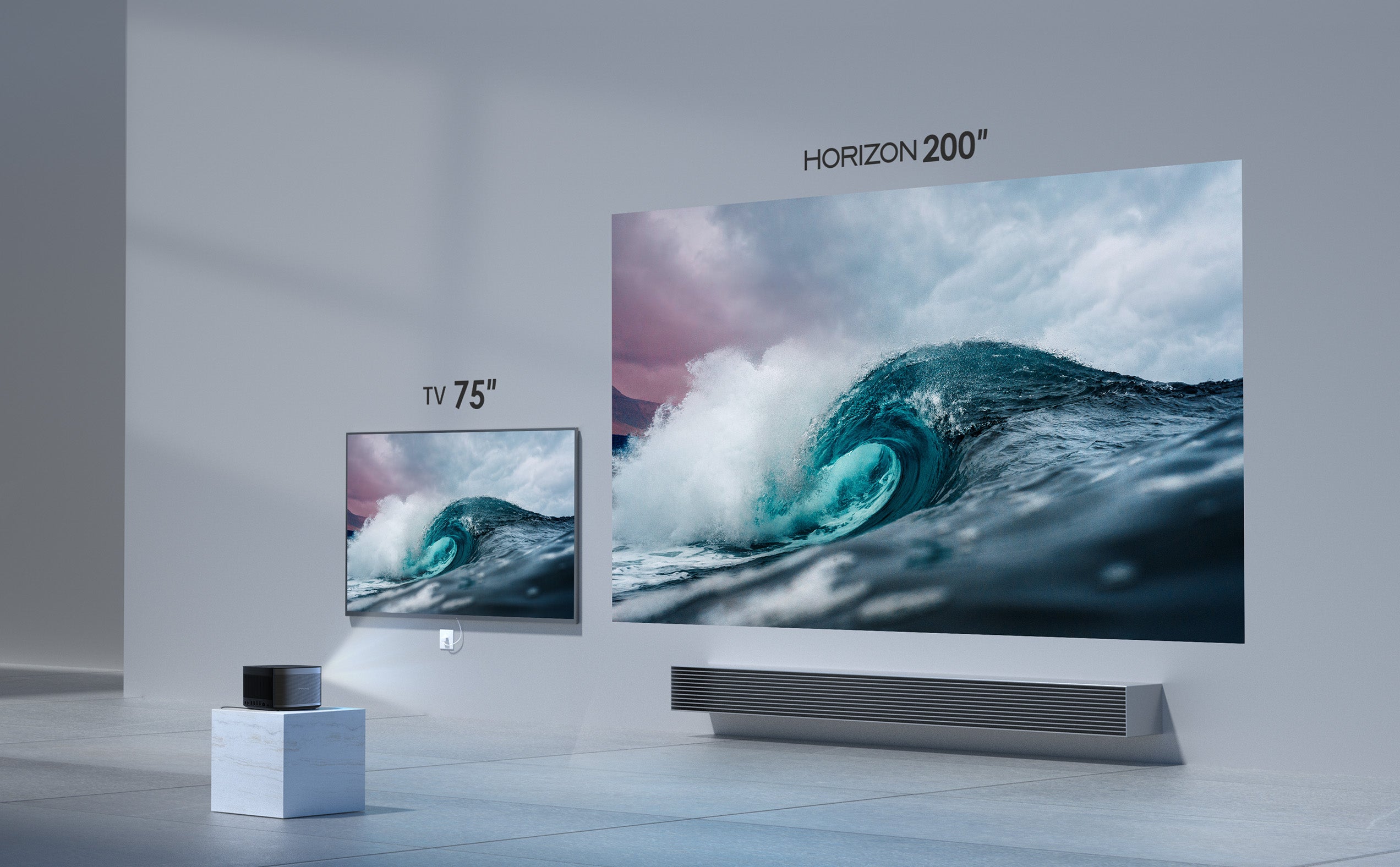 XGIMI HORIZON Pro 4K高画質プロジェクター美品 XGIMI世界初Dolby Vision対応4Kロングスローホーム